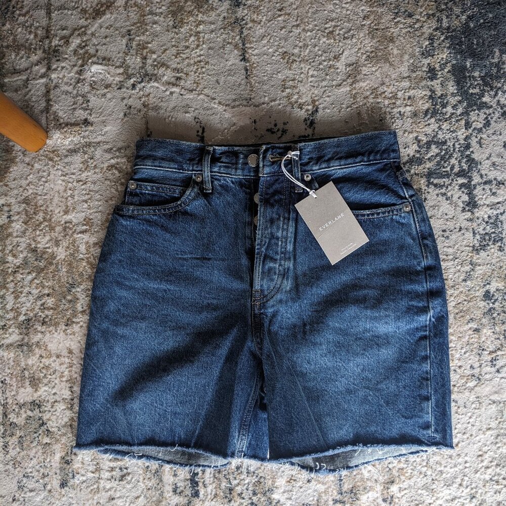 NWT Everlane Way High Short Indigo